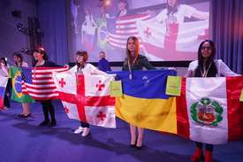 Our prize medals at European girls ’mathematical Olympiad
