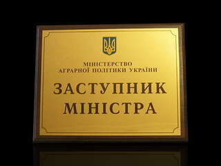 Diplom "Zastupnyk ministra"