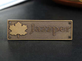 Nameplate "Jazzper"