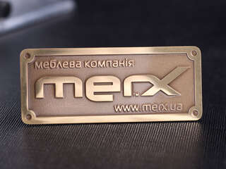 Nameplate for furniture "Merx"