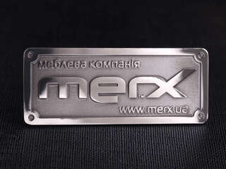 Мебельный шильд "Merx"