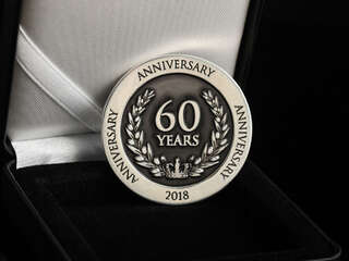 Coin anniversary "60 years"