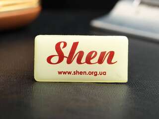 Полимерная наклейка "Shen"