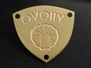 Nameplate "ovolly"