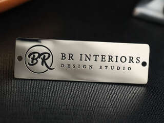 Nameplate "BR Interiors"